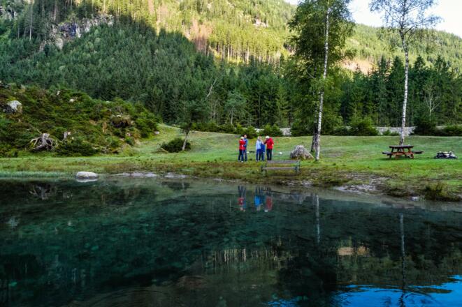 Blausee in Neukirchen