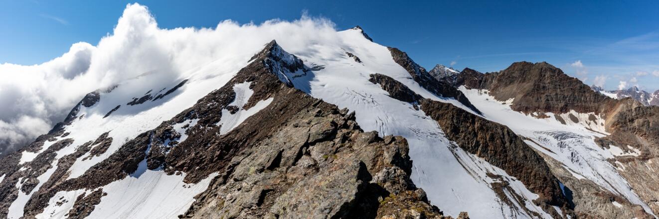 Wilder Freiger vom Gamsspitzl aus gesehen