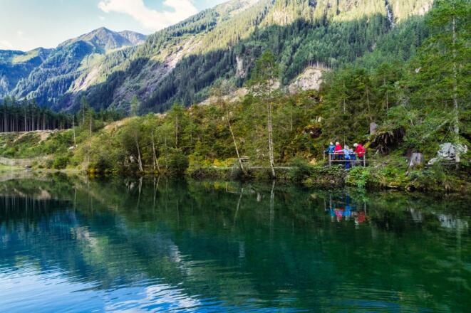 Wanderung um den Blausee