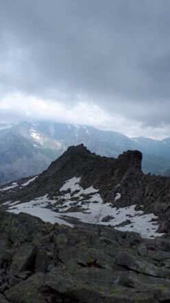 Blick zum Riepengrat