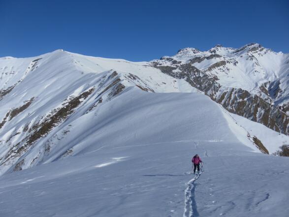 Nordostrücken der Hohen Warte und Kreuzjöchl