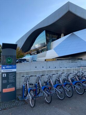 MVG Verleihstation am Olympiazentrum/ BMW Welt