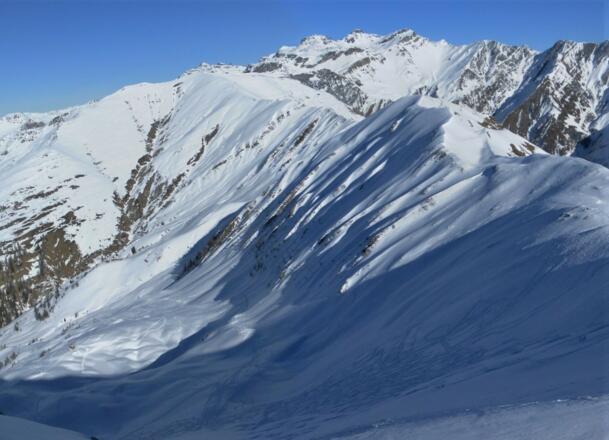 Kammverlauf vom Wintergipfel