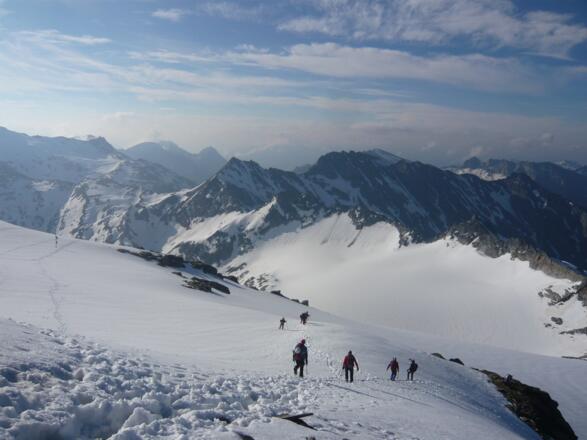Ausblick vom Zittelhaus nach Süden