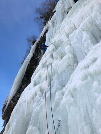 In der 3. Seillänge