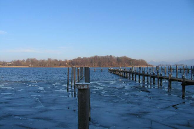 Blick zur Herreninsel