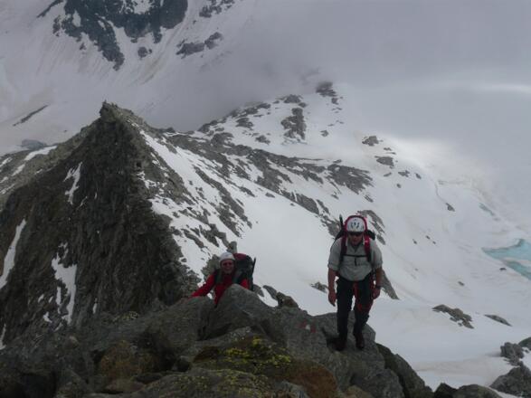 Zwischen Rojacherhütte und Zittelhaus