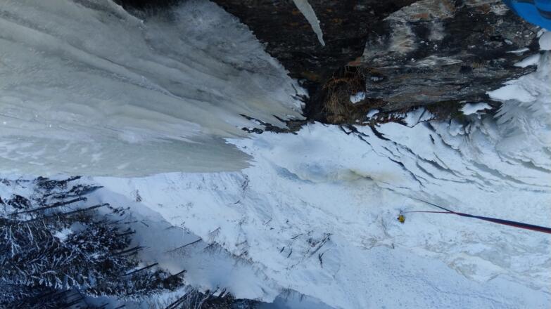 Tiefblick in der Badewanne
