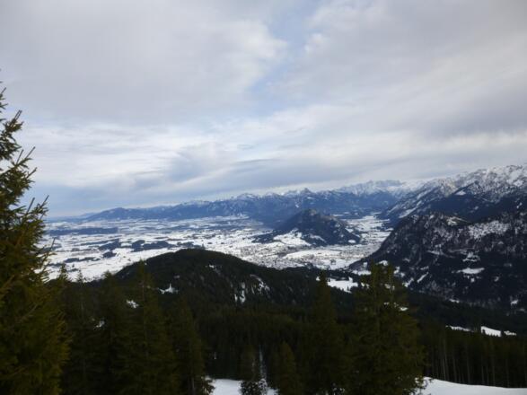 Blick auf Füssen
