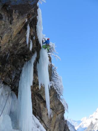 In der 3. Seillänge