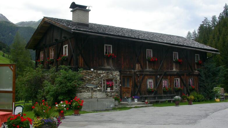 Das alte Badehaus in Grünmoos