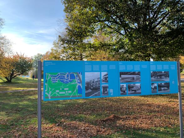 Infotafel zum Olympiaattentat