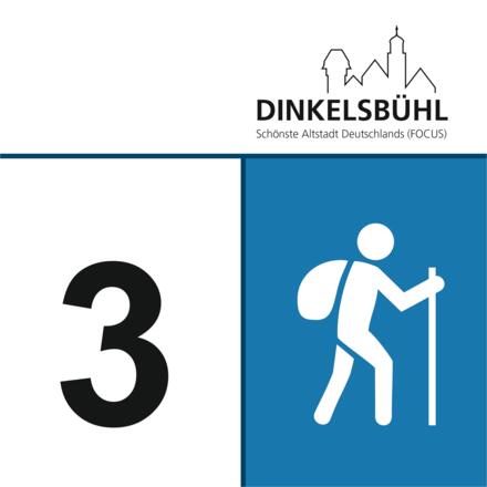 Beschilderung Wanderweg Tour 3