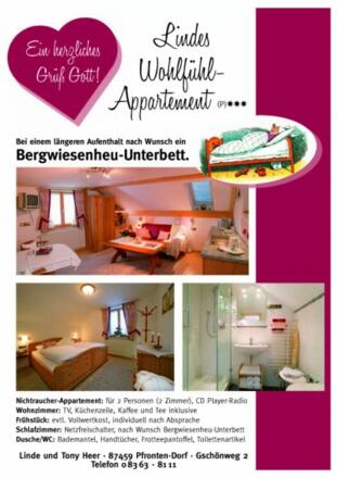 lindes Wohlfühlappartement