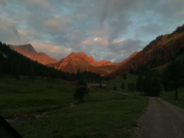 Sonnenaufgang am 21.07.2017