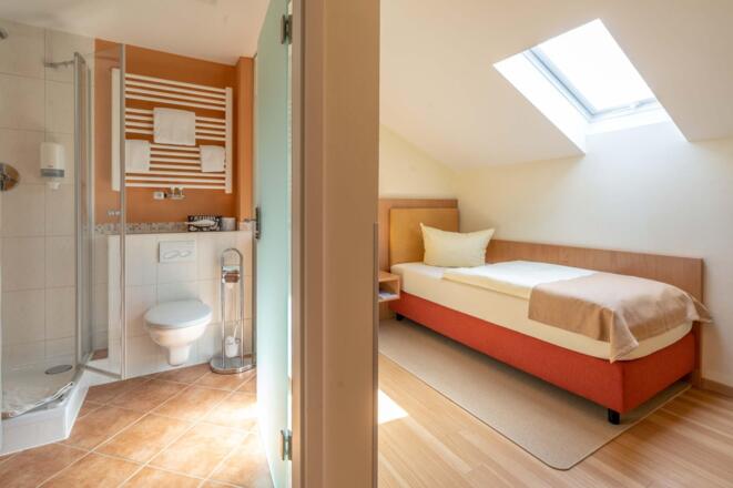 Einzelzimmer Hotel Garni Brunnthaler Garmisch
