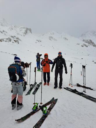 Start an der Heidelberger Hütte