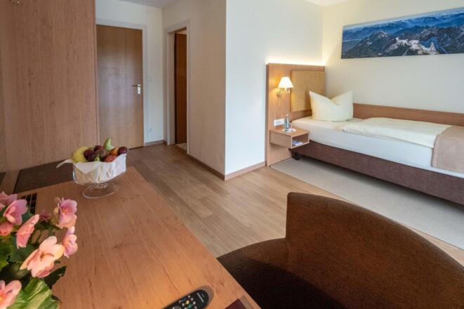 Komfort Einzelzimmer in Garmisch