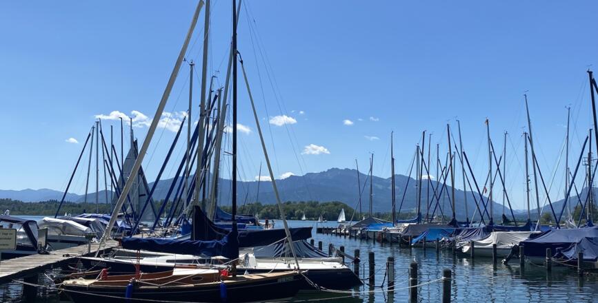 Boote am Chiemsee