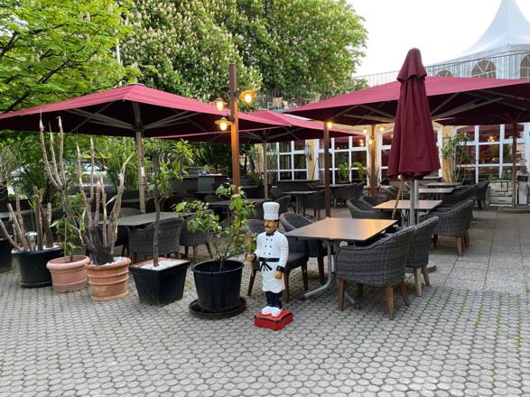Außenbereich Restaurant Il Mondo