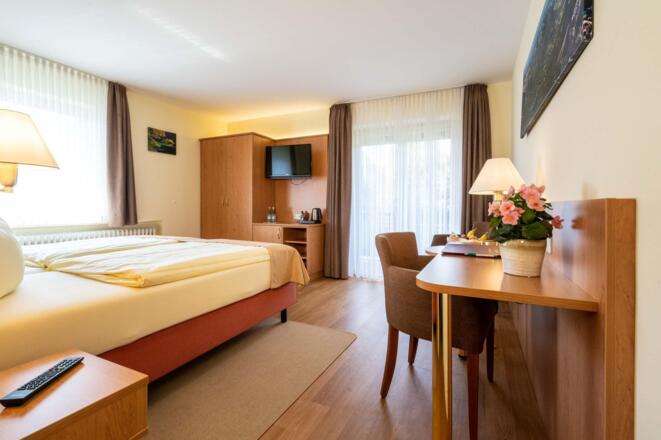 Komfortzimmer mit Balkon in Garmisch