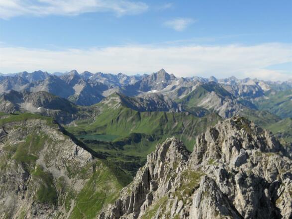 Bergpanorama Hinterstein