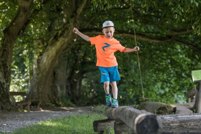 Ballansieren auf der Schluchten Erlebnisrunde