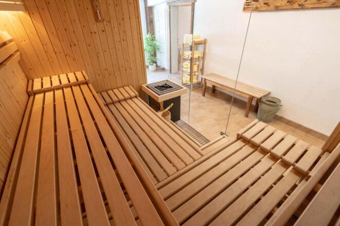 Sauna im Hotel Garni Brunnthaler