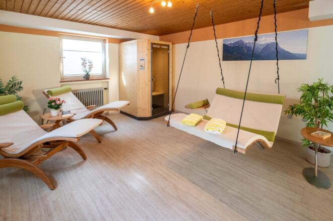 Ruheraum im Hotel Garni Brunnthaler