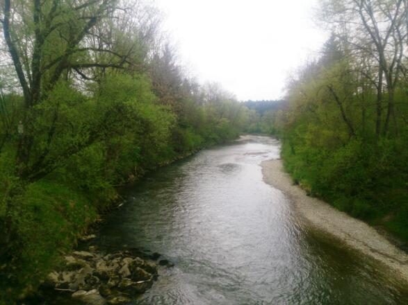 Die Ammer bei Peißenberg