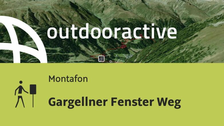 Themenweg im Montafon: Gargellner Fenster Weg