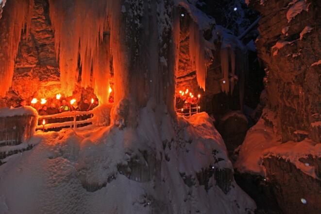 Fackelwanderung Breitachklamm