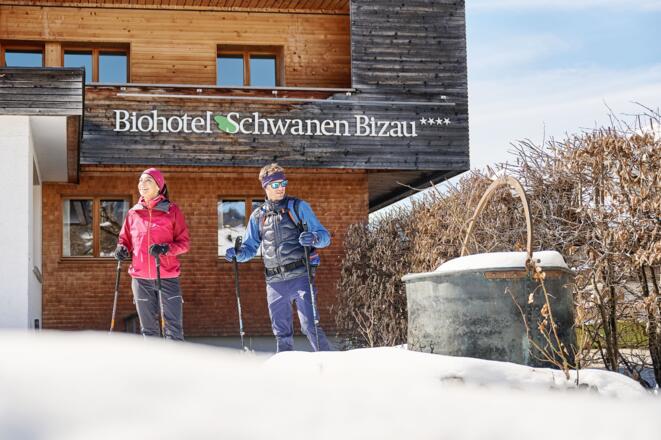 Winterwandern in Bizau