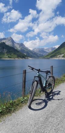 Mit dem E-Bike unterwegs