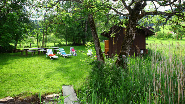 Weberhof am Irrsee, Badeplatz