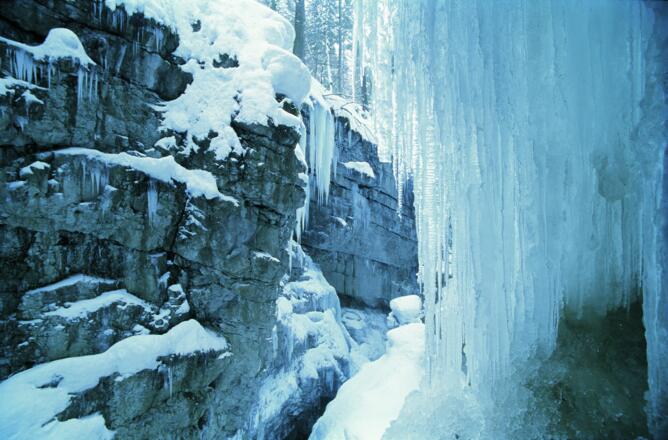 Eiszapfen Breitachklamm