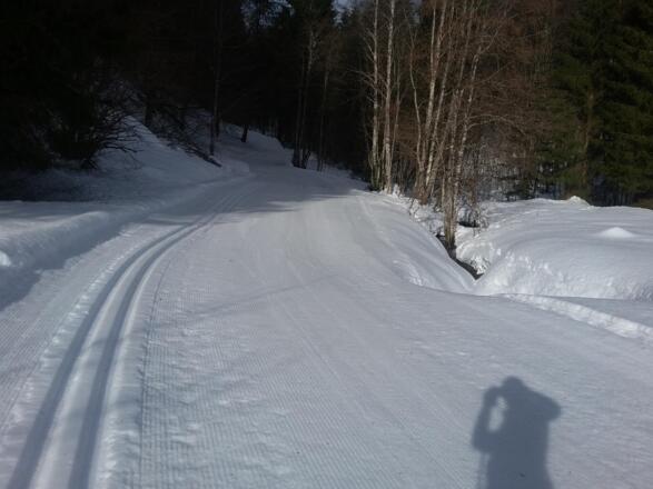Langlaufloipe in der Umgebung