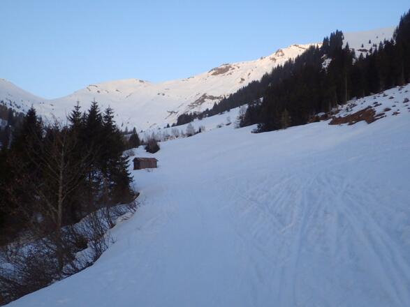 Aufstieg durch das Lafenbachtal