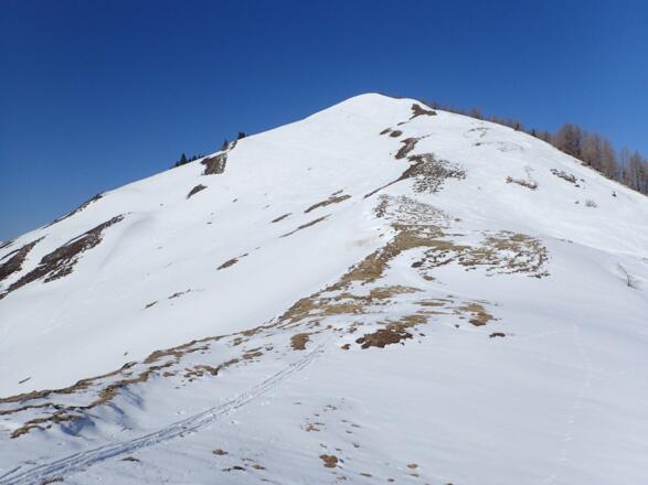 Im Sattel vor dem Labenberg