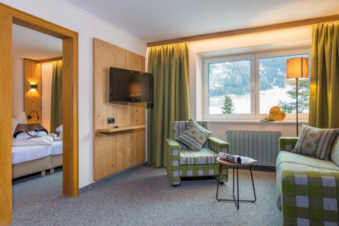 Doppelzimmer mit Wohnbereich