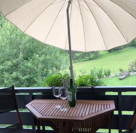 Balkon auf der Westseite