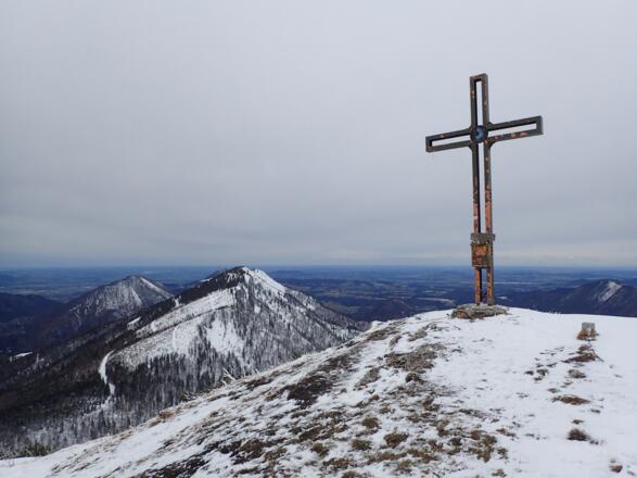 Wieserhörndl mit dem alten Gipfelkreuz