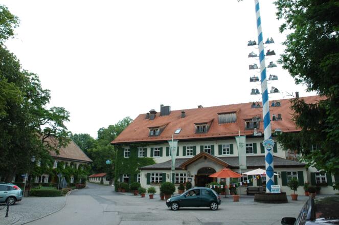Der Brauereigasthof in Aying