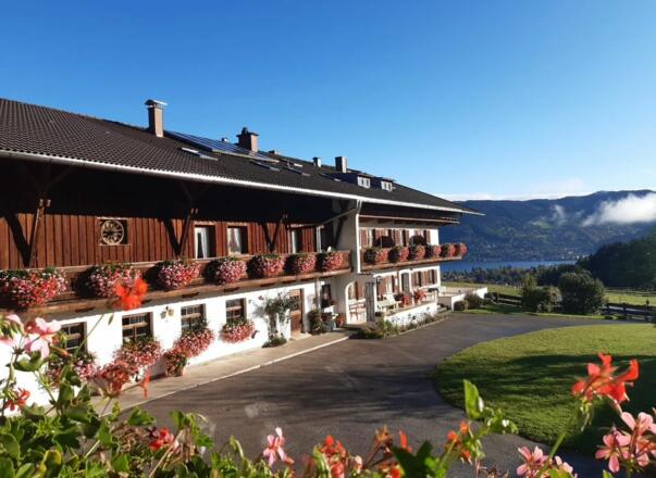 Ausblick vom Gästehaus Kleinbuch