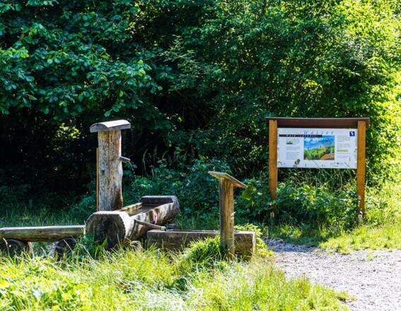 Wasserstation im Rothschwaiger Forst