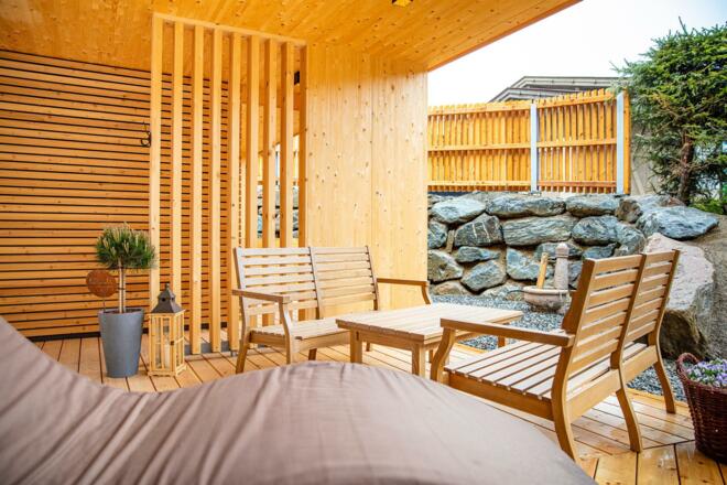Bergspa mit NEUER Gartensauna