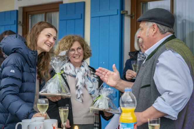 Gästeehrung mit Bgm. Konrad Kienle