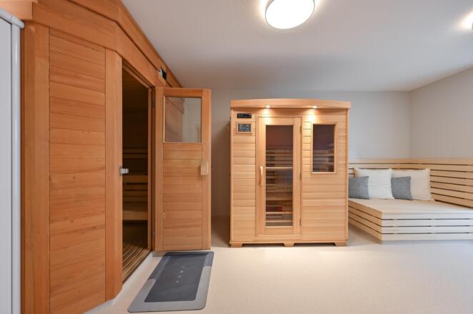 Sauna &amp; Infrarotkabine