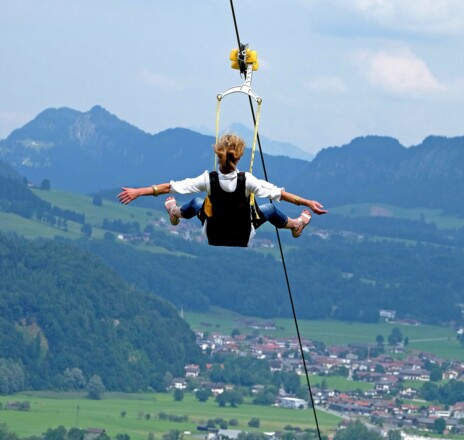 Flying Fox Oberaudorf - Radtour ab Kiefersfelden
