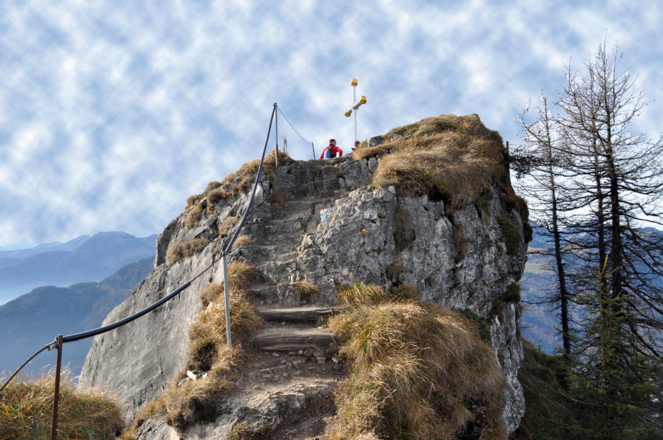 Am Kranzhorngipfel
